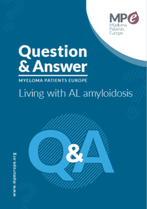 cover of living with AL amyloidosis QA